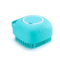 Silicone Dog Bath Massage Gloves Grooming Brush for Dogs & Cats
