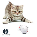 LED Laser Rolling Pet Toy – Electronic Interactive Toy for Cats & Dogs