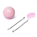 LED Laser Rolling Pet Toy – Electronic Interactive Toy for Cats & Dogs