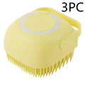 Silicone Dog Bath Massage Gloves Grooming Brush for Dogs & Cats