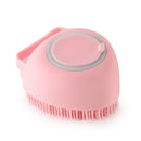 Silicone Dog Bath Massage Gloves Grooming Brush for Dogs & Cats