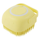 Silicone Dog Bath Massage Gloves Grooming Brush for Dogs & Cats