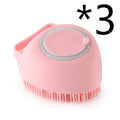 Silicone Dog Bath Massage Gloves Grooming Brush for Dogs & Cats