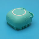Silicone Dog Bath Massage Gloves Grooming Brush for Dogs & Cats