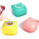 Silicone Dog Bath Massage Gloves Grooming Brush for Dogs & Cats